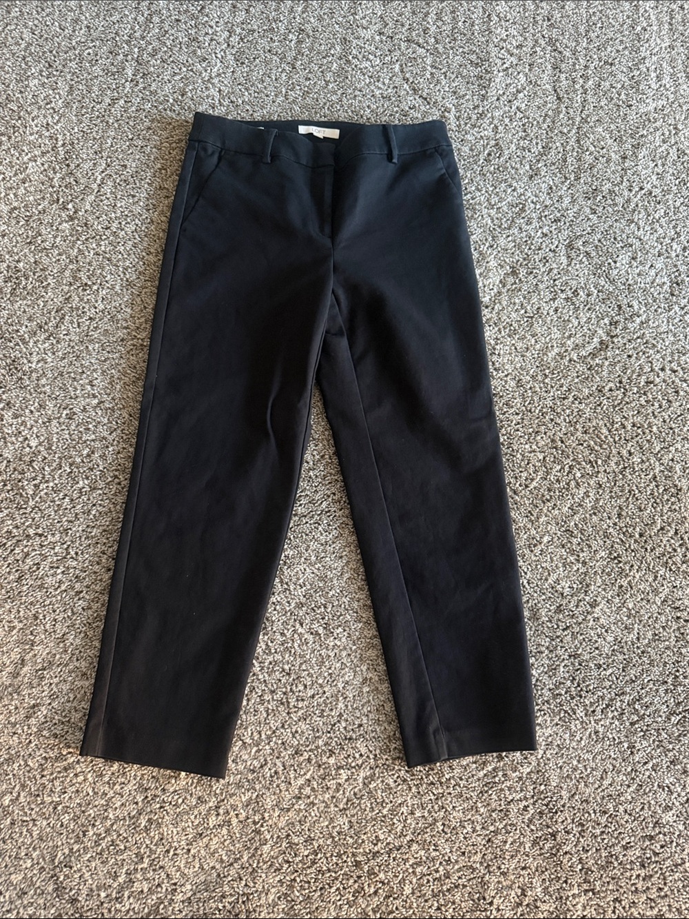 Women’s Black Ankle Pants The Riviera Slim by Loft
